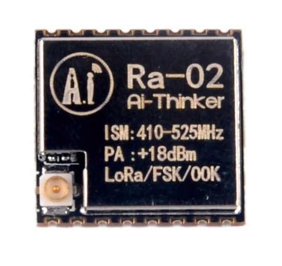ESP8266 LoRa module 433Mhz (Ra-02) bovenkant